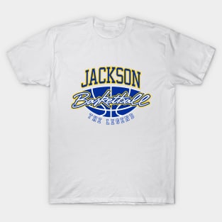 Jackson Basketball The Legend Custom Player Your Name T-Shirt